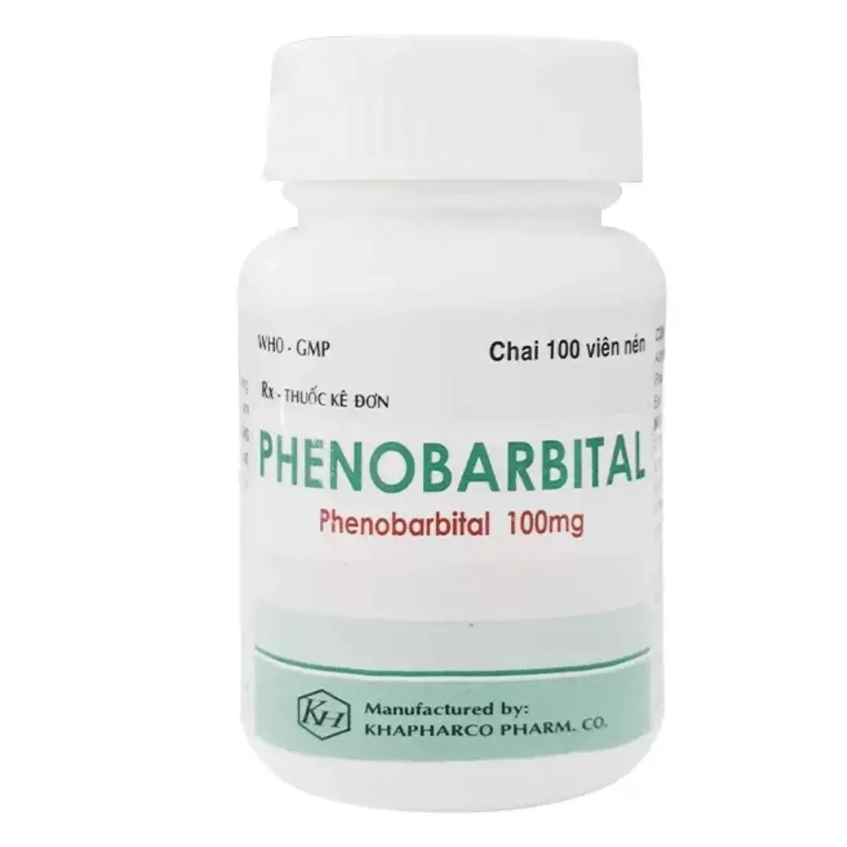 Phenobarbital 100mg – Hỗ Trợ Điều Trị Động Kinh, An Thần, Ổn Định Thần Kinh
